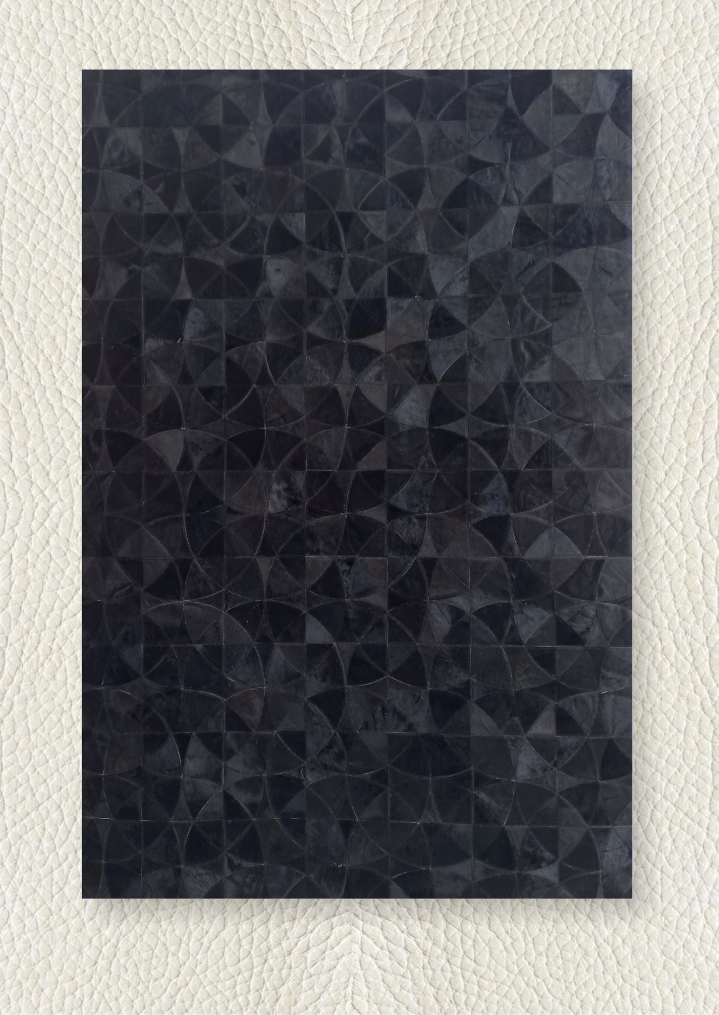 Leather Rug - Black