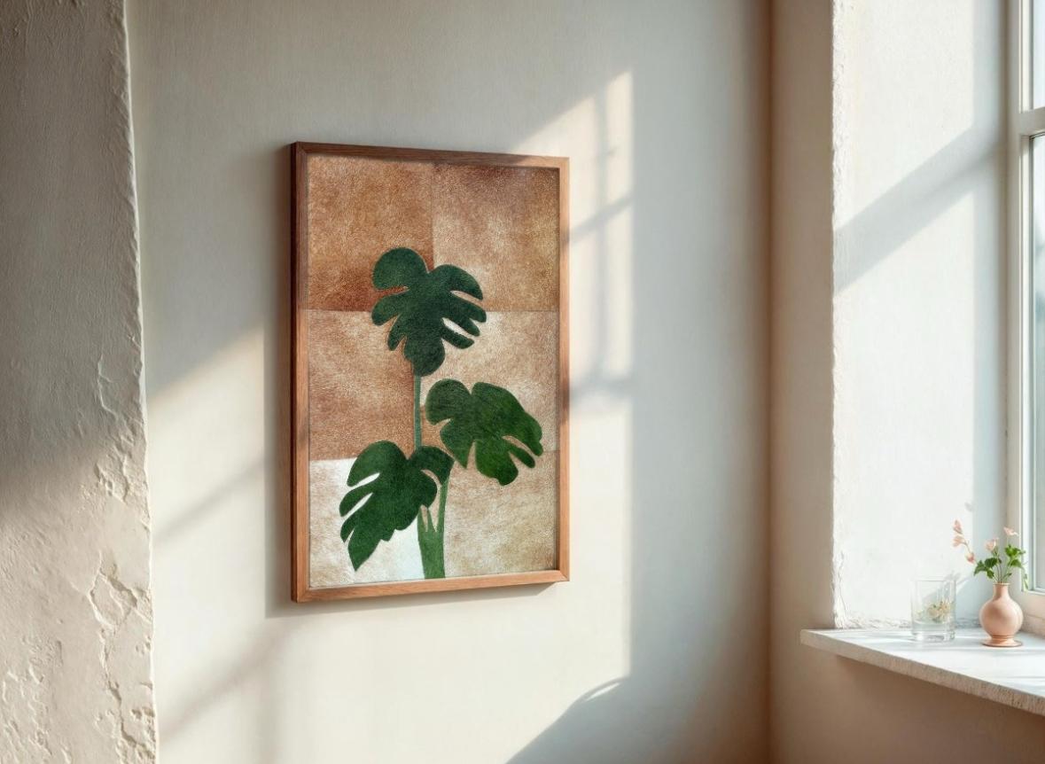 Leather Wall-Art Tree II