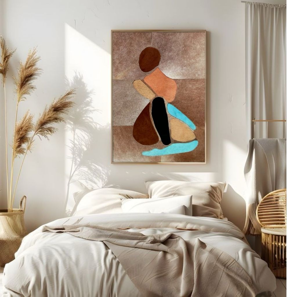 Leather Canvas - Elegant Lady