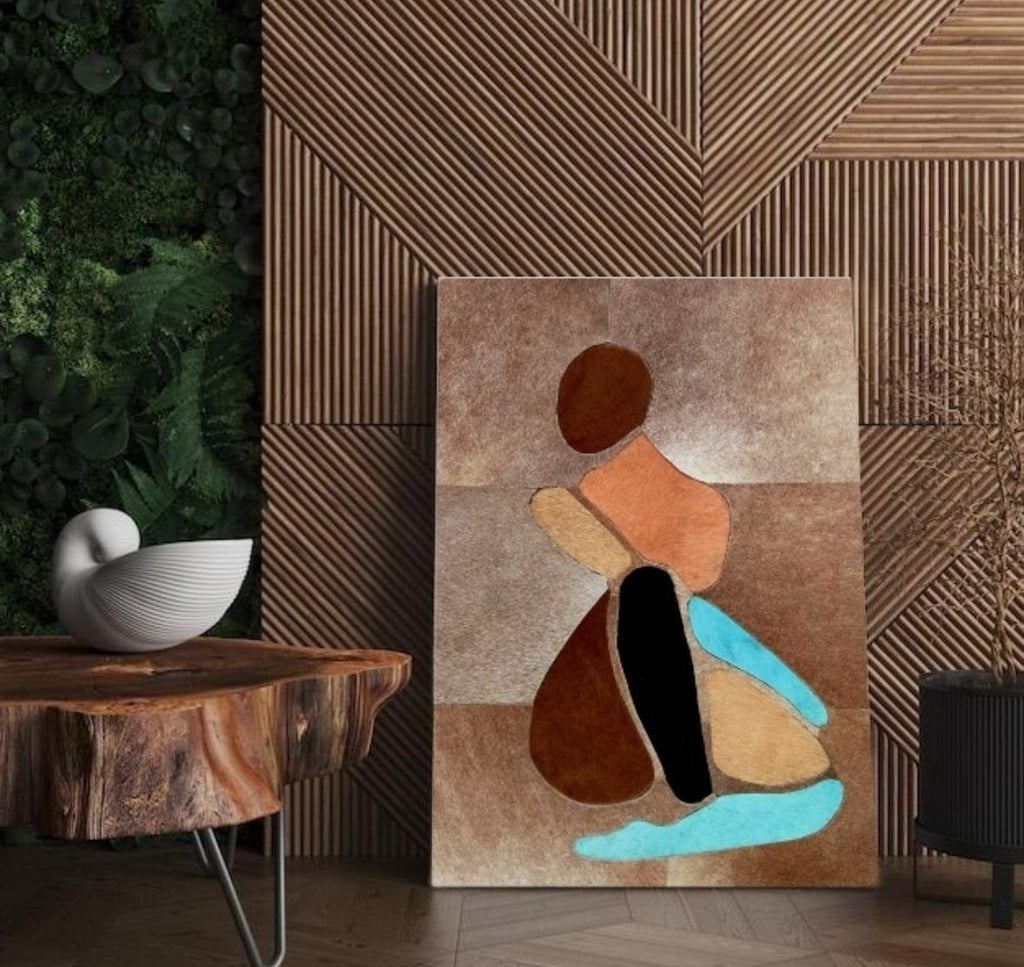 Leather Canvas - Elegant Lady