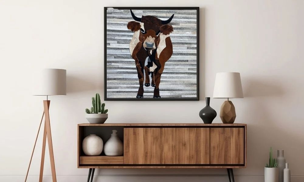 Art Canvas - Cow