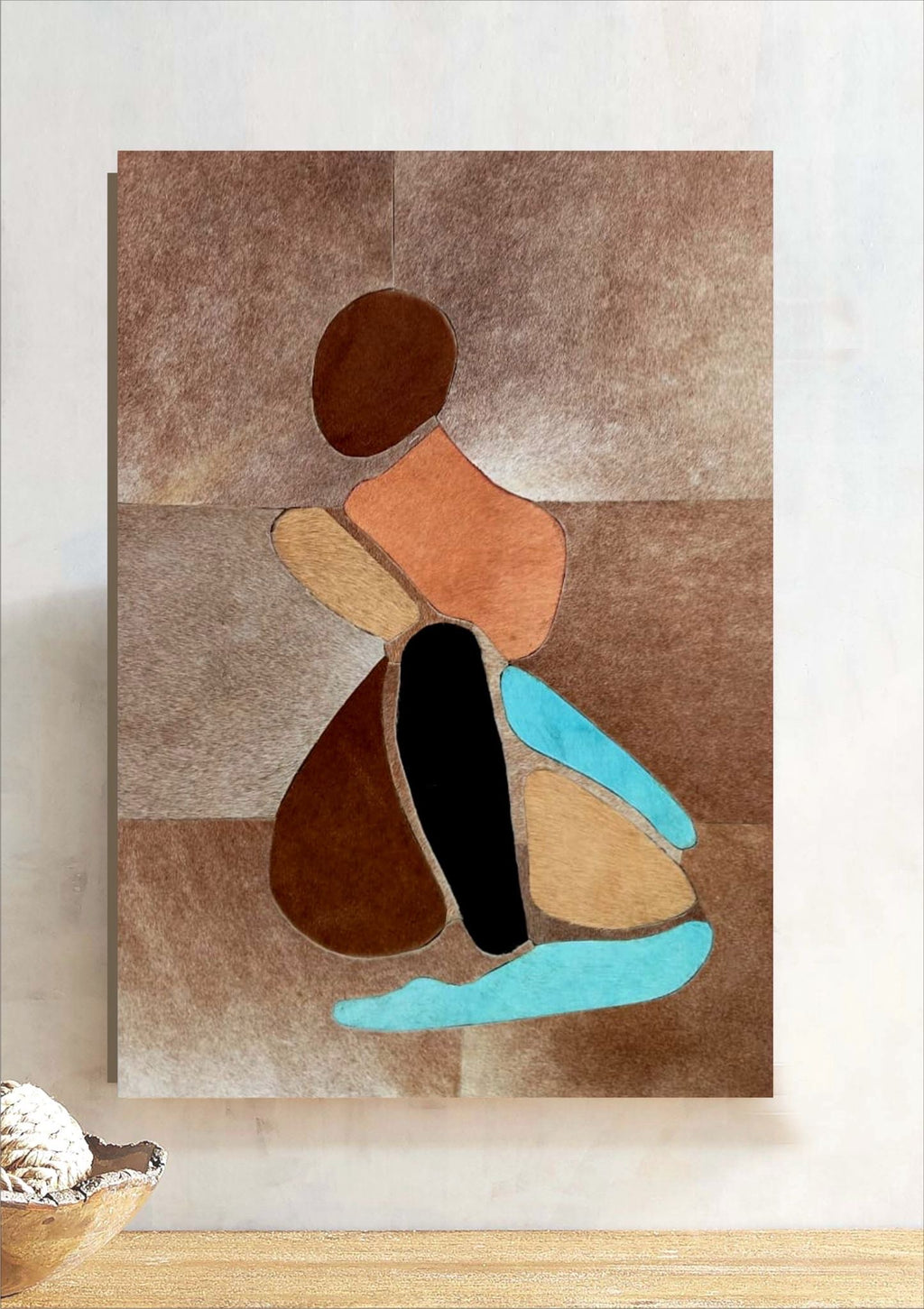 Leather Canvas - Elegant Lady